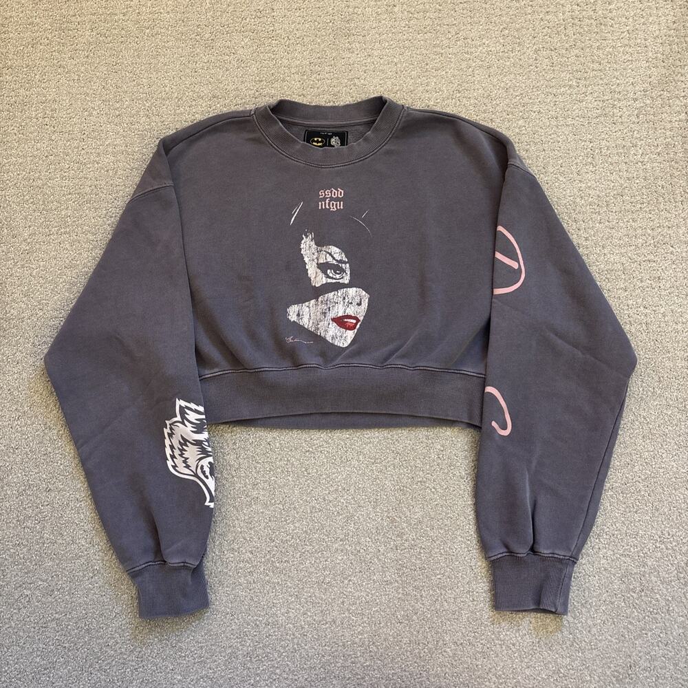 Darc Sport x Catwoman I Tried To Save You Baby Crewneck SHE Women’s Sz M